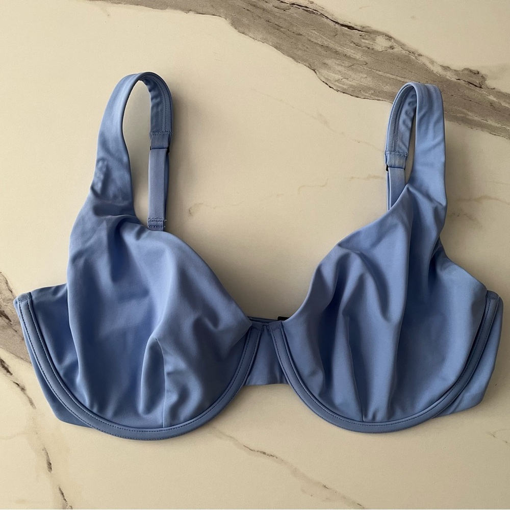 CUUP Swim Scoop Bra Bikini (20) fits 38DD-E Sky Blue